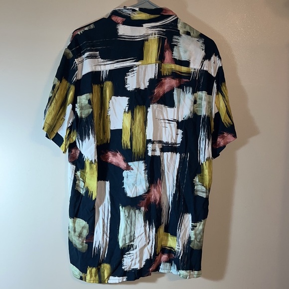 PACSUN paint smear casual button down - Picture 3 of 3